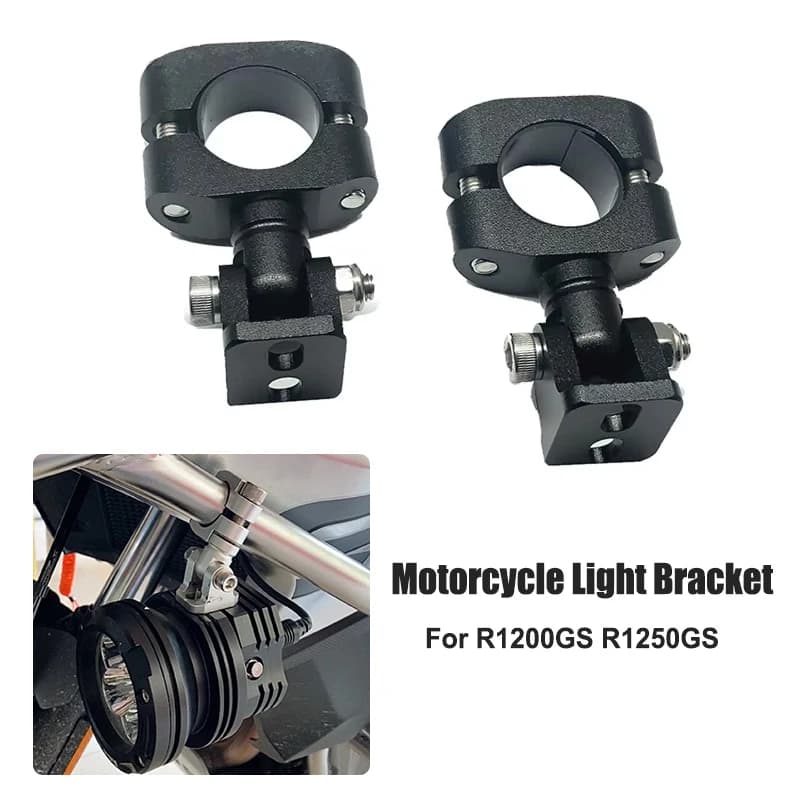 R1200GS R1250GS Luci A LED Staffa Luci Ausiliarie Fendinebbia Staffe Per BMW R 1200 GS LC R 1250 GS ADV Adventure 2004-2023