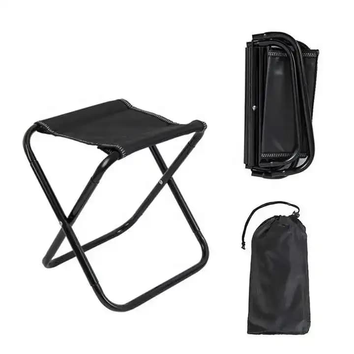Sedia da Campeggio Pieghevole Portatile per Spiaggia e Viaggi, Sgabello Leggero in Alluminio per Pesca