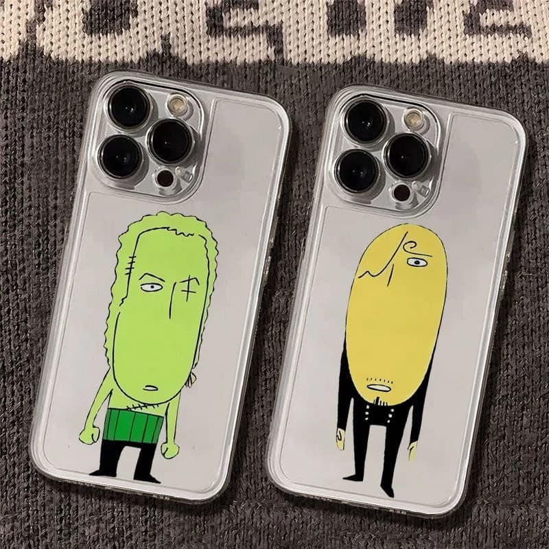 Anime Cartoon One Piece abstract Wacky Shanzhi Zoro Phone Case for iPhone 11 12 13 14 15 16 17 Pro Max Plus Air Shockproof Cover
