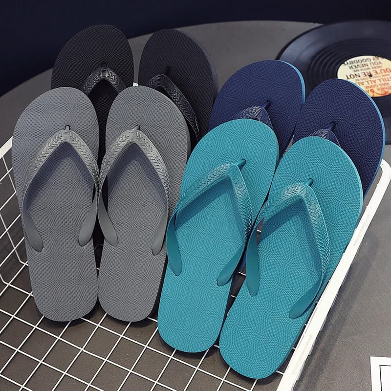 Ciabatte Infradito da Uomo High Street Antiscivolo per Esterni, Casual, da Spiaggia, Ciabatte da Casa, Ciabatte per Studenti, Pantuflas Hombre