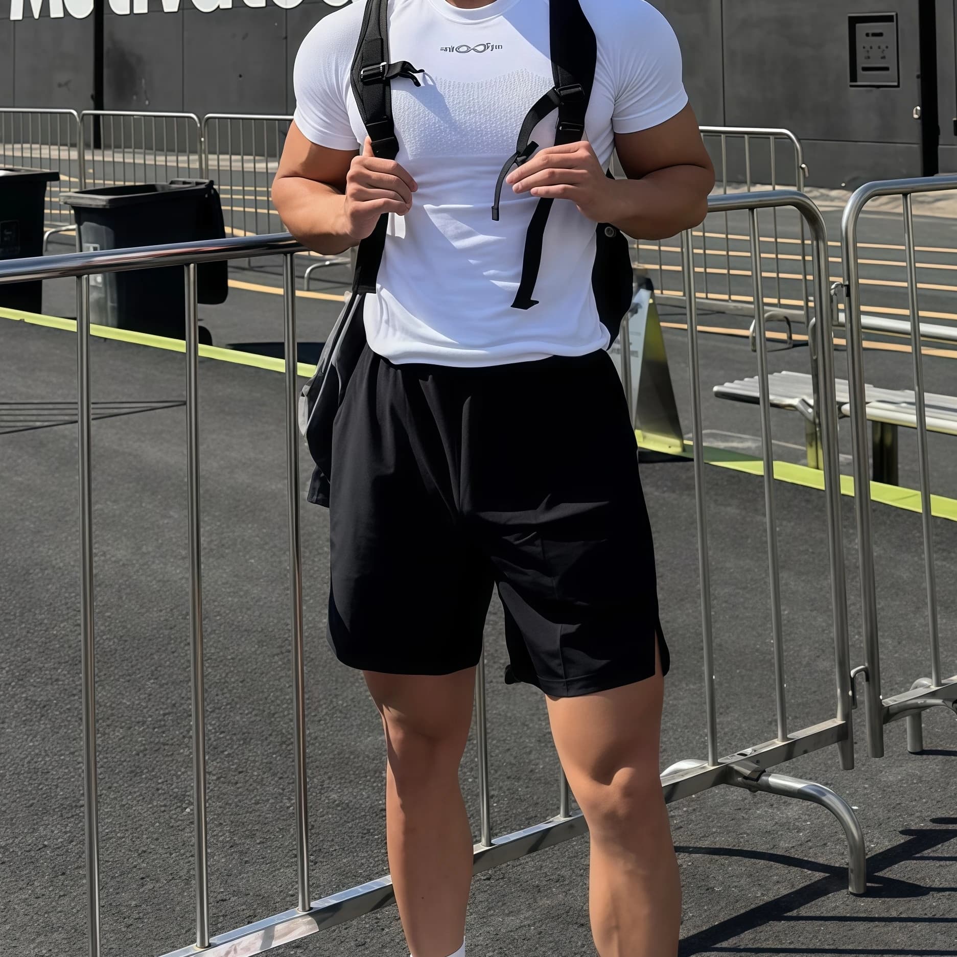 New summer sports shorts for men, fast drying breathable sports pants for jogging and fitness, basketball shorts and badminton for outdoor activities.