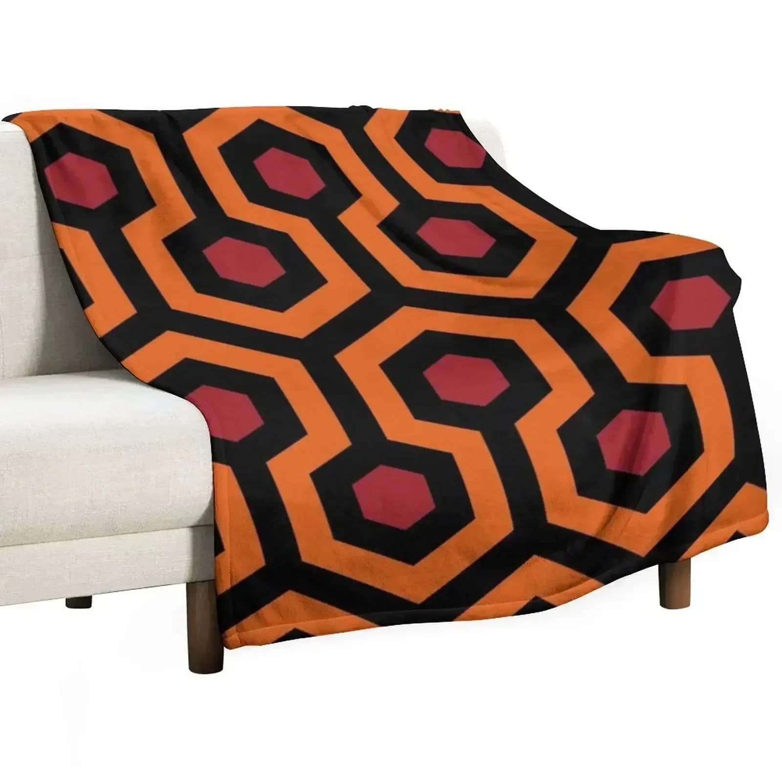 Overlook pattern Throw Blanket Beach for babies Sleeping Bag Blankets For Bed Hairy valentine gift ideas Blankets