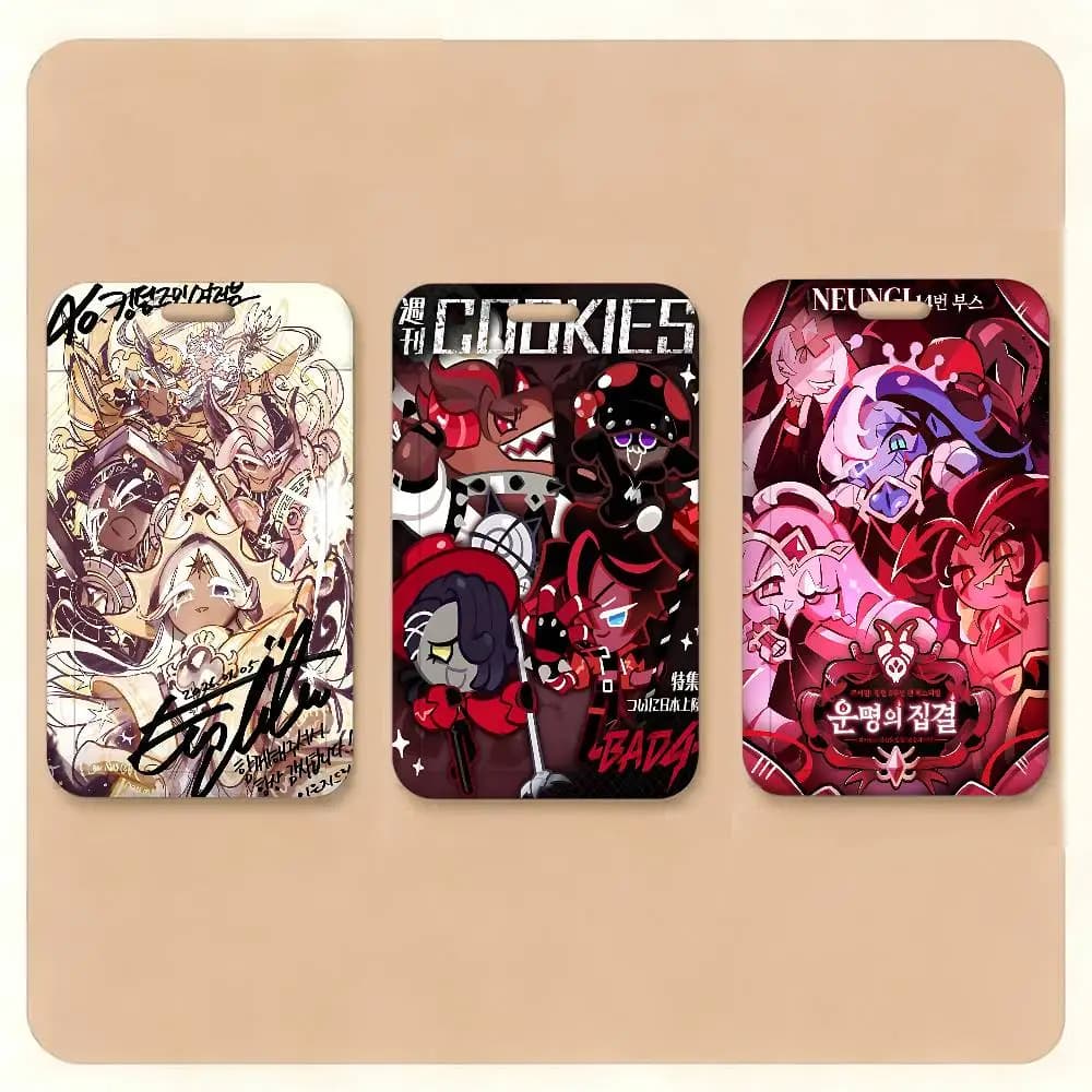 Custodia per badge identificativo con cordino per il gioco mobile Cookie Run Kingdom - 1 set