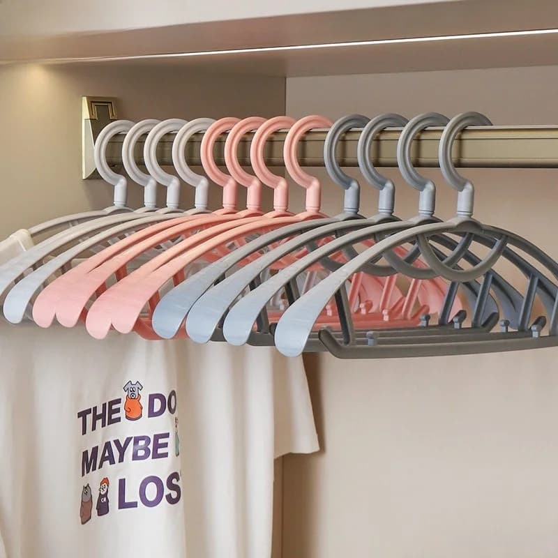 Clothes rack Thick and Robusto with Spalle Larghe, Anti-slip, Swivel, for Interior and Exterior, Stendibiancheria da Balcony, Clothes rack