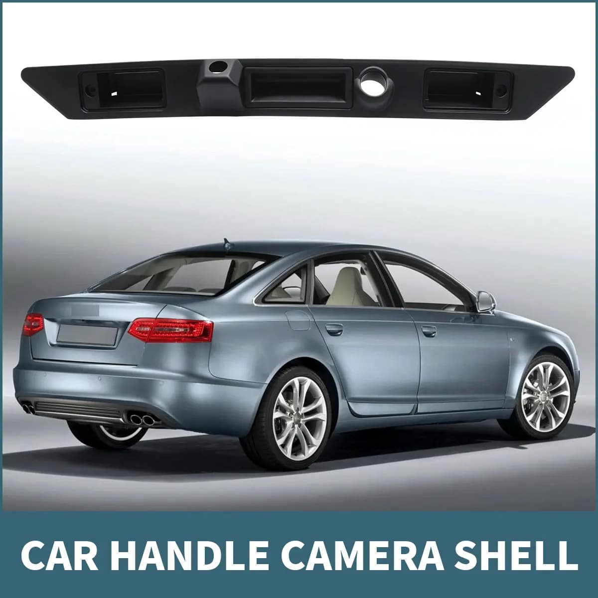 Guscio per Telecamera Maniglia Bagagliaio Auto per Audi A3 A4 A6 B6 B7 S3 S6 A8 S8 RS4 RS6 A5 Q7 2010-2014 Maniglia Portellone Posteriore