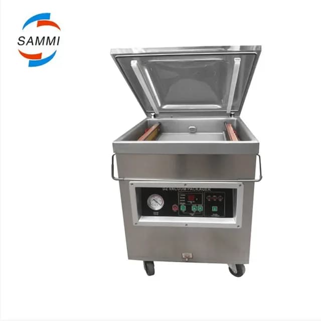 Macchina per il Confezionamento Sottovuoto in Acciaio Inox di Grado Industriale per Sigillatura Commerciale di Snack, Frutta Secca e Noci