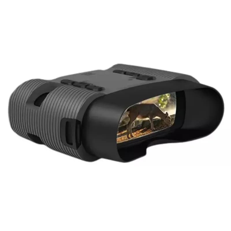 Binocolo Occhiali per fotocamera Infrarossi Doppio raggio a infrarossi 500 iarde Ricaricabili Scheda da 32 GB Visione notturna Caccia