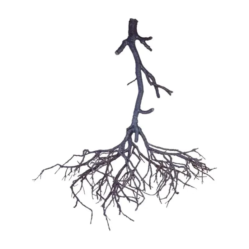"Upside Down Beauty" Ornamento Artistico in Legno Fatto a Mano, Arte Astratta Creativa di Alta Gamma per Casa, Hotel e Uffici