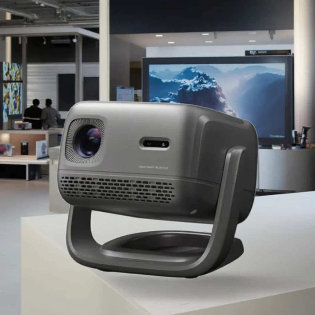 Proiettore cinematografico per ufficio domestico con funzione di proiezione dello schermo wireless per cinemas domestici in camera da letto