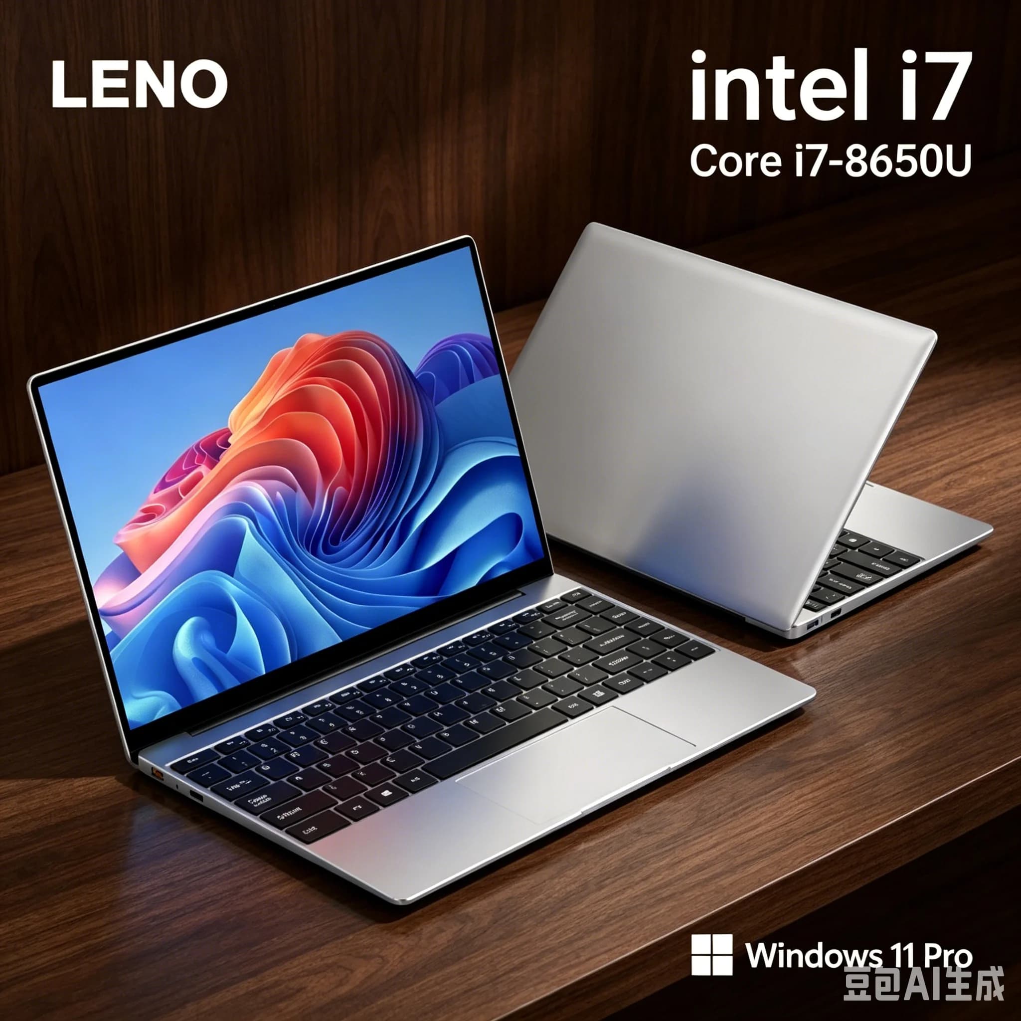 LENO HOT 15.6" Ultra Slim Laptop 32GB 2TB Intel Core i7 8650U Windows 11 Gaming Computer PC Gamer office Notebook 1920*1080 HD