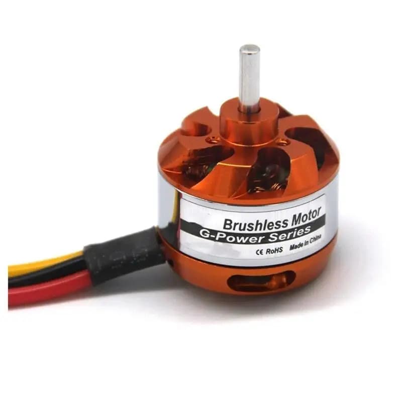 Motore brushless D3530 1100KV/1400KV/1700KV Outrunner Pezzo di ricambio per mini multicotteri, aereo RC e elicottero