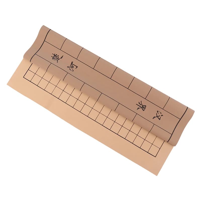 Scacchiera Pieghevole per Go e Weiqi, 53x61cm, Doppio Lato in PU e Peluche, Gioco Tradizionale