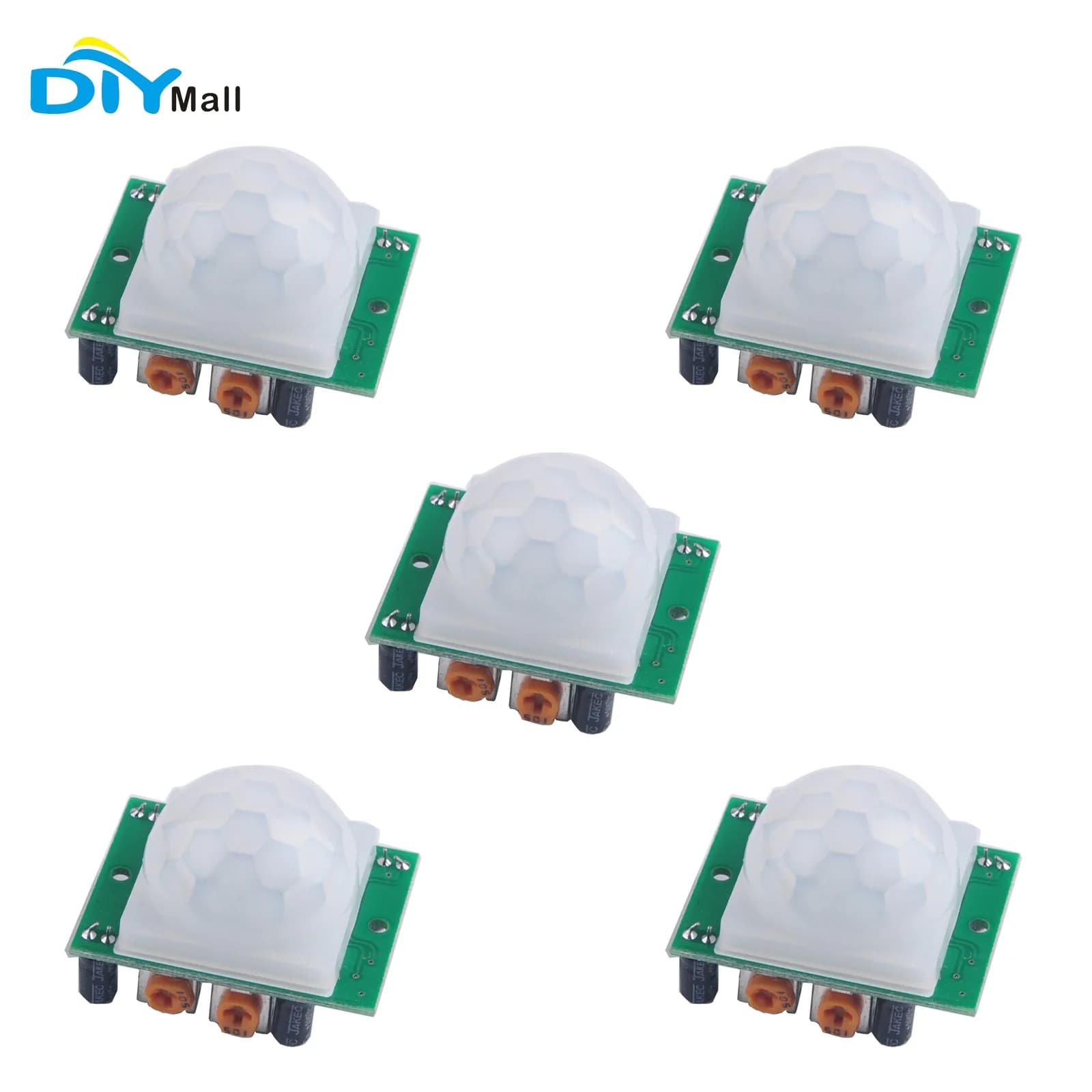5pcs 1 Adjust IR Pyroelectric Infrared PIR Motion Sensor Detector Module for raspberry pi kits