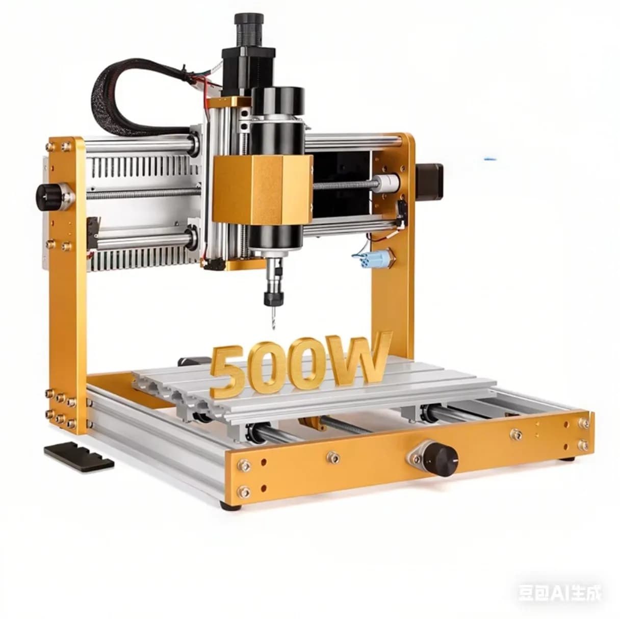 CNC milling machine 3018 Pro Max with 500W spindle, GRBL control, laser engraving machine, for engraving and cutting of acrylic, PCB, wood and router.
