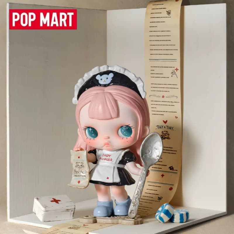 POP MART Sugar Therapy Room Unlock The Key of Answers Series Blind Box Toys Kawaii Anime Action Figure Surprise Mystery Box Gift