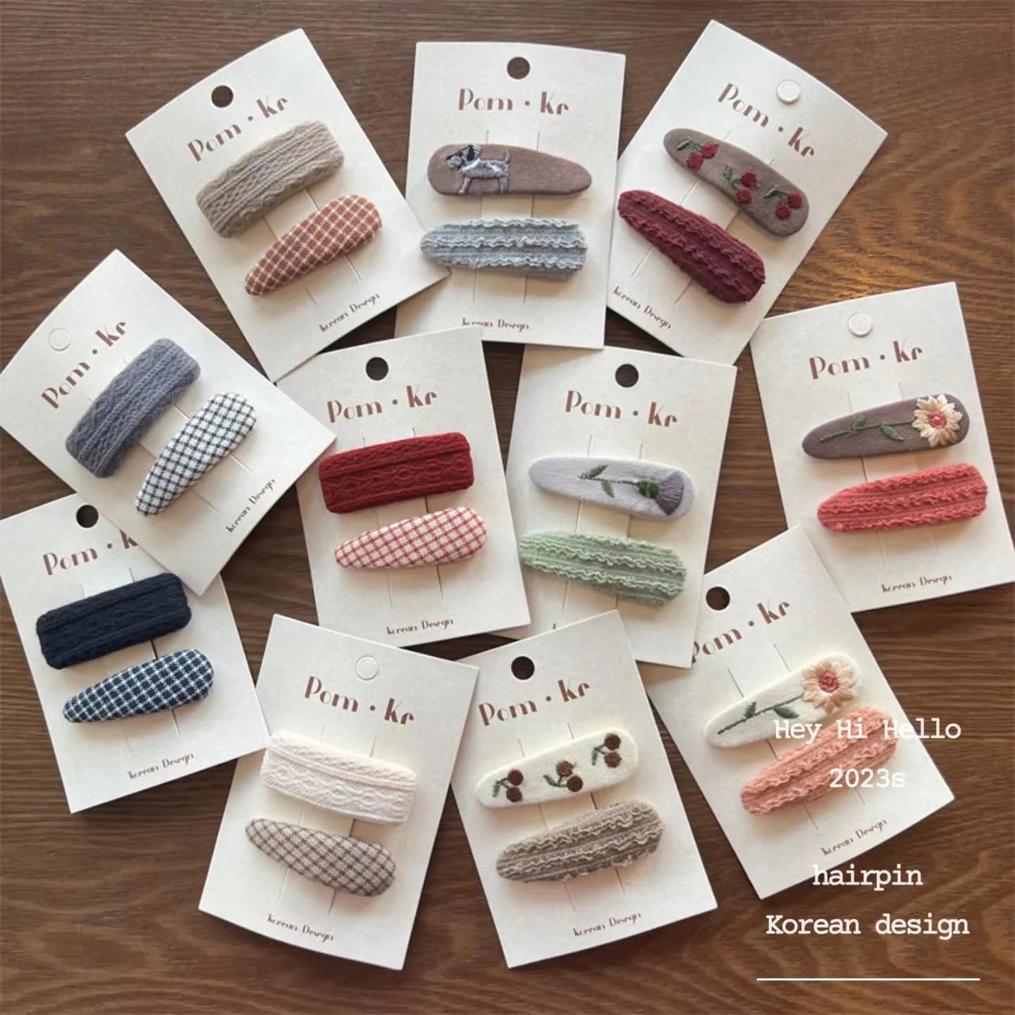 Men's Winter Hair Clips, Women's and Girls' Hair Accessories, Hair Clips