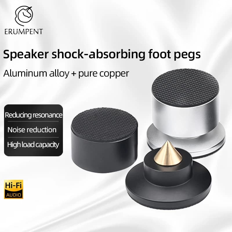 Altoparlante audio HiFi Spike Upgrade Altoparlante Isolamento Supporto Piedi Spike Ammortizzatore Pad Shock Spikes Pad