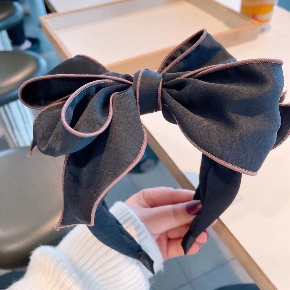 Fashion Multi Layered Bow Knot Hair Hoop Wide Edge Versatile Hairband Sweet Headbands Hair Accessories