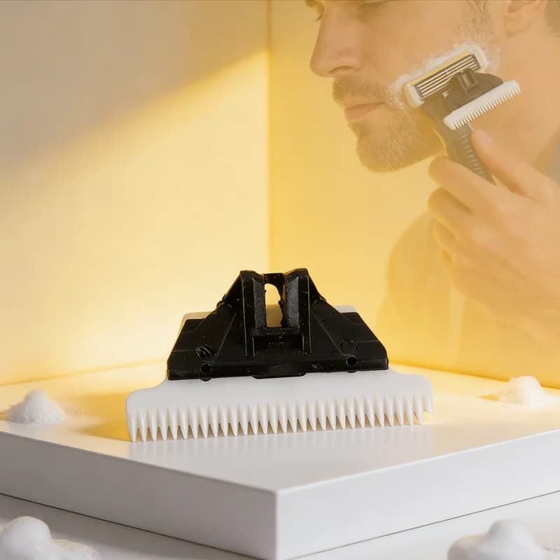 2026 NUOVO 1 PEZZO Lama di Ricambio in Ceramica a 2 Fori per Tosatrice Regolabarba Senza Fili Accessori per Strumenti di Toelettatura