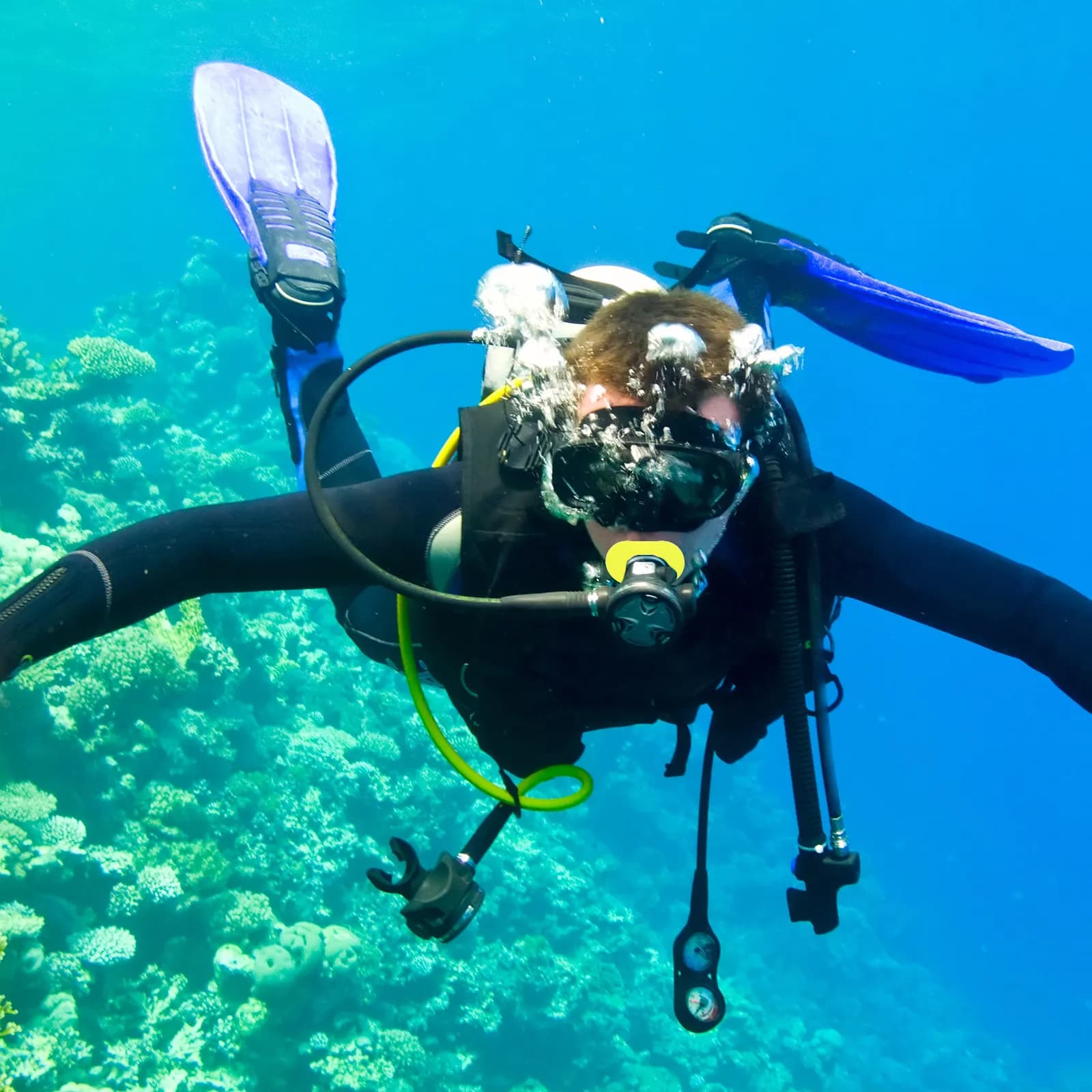 2 Pieces Boccaglio Snorkel Comfortable Silicone, Dive Labbra Protection, Anti-Gelo, Anti-Morso Design, Standard Regulator