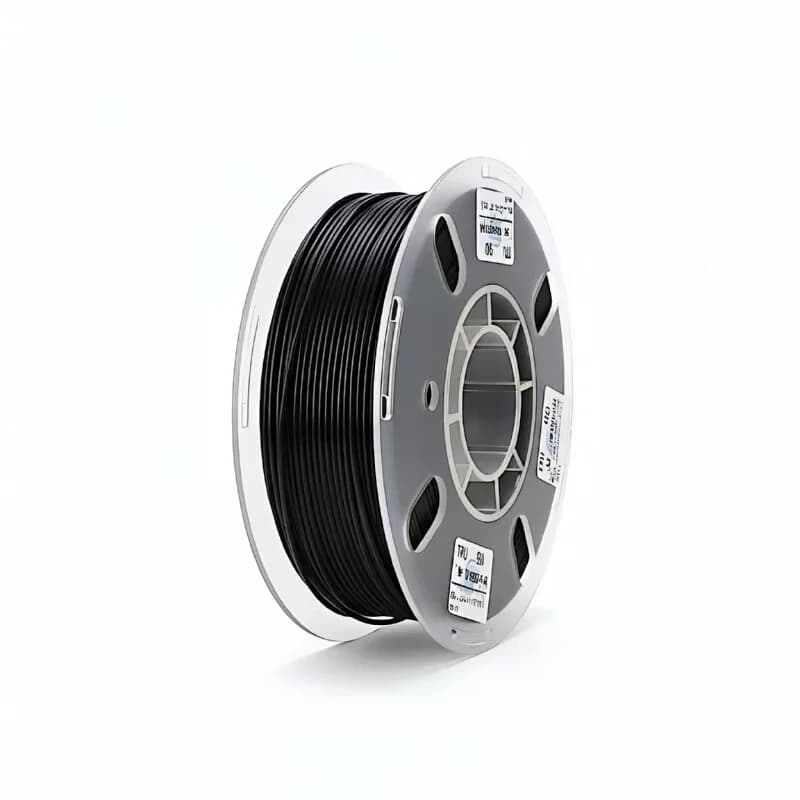 1kg High Speed TPU 95A 1.75mm Flexible Durable 3D Printer Filament Compatible with Bambu Lab Creality Ender Black TPU95A