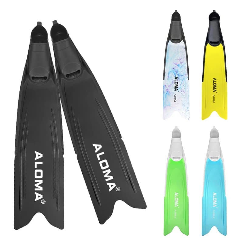 Full‑Foot Diving‑Flippers For Adults, Rubber‑PP‑TPR Construction,Custom‑Colors And Custom‑Logo For Freediving & Snorkeling
