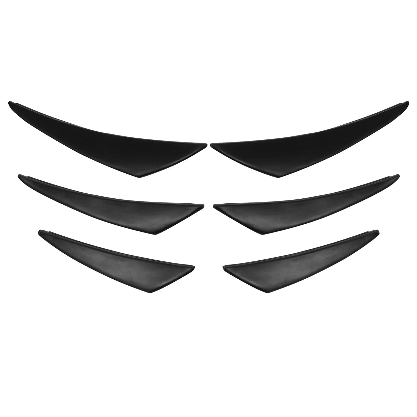 Set di Adesivi per Paraurti Auto, Diffusore, Splitter Anteriore, Spoiler, Accessori per Carrozzeria, Kit di Decorazione e Miglioramento
