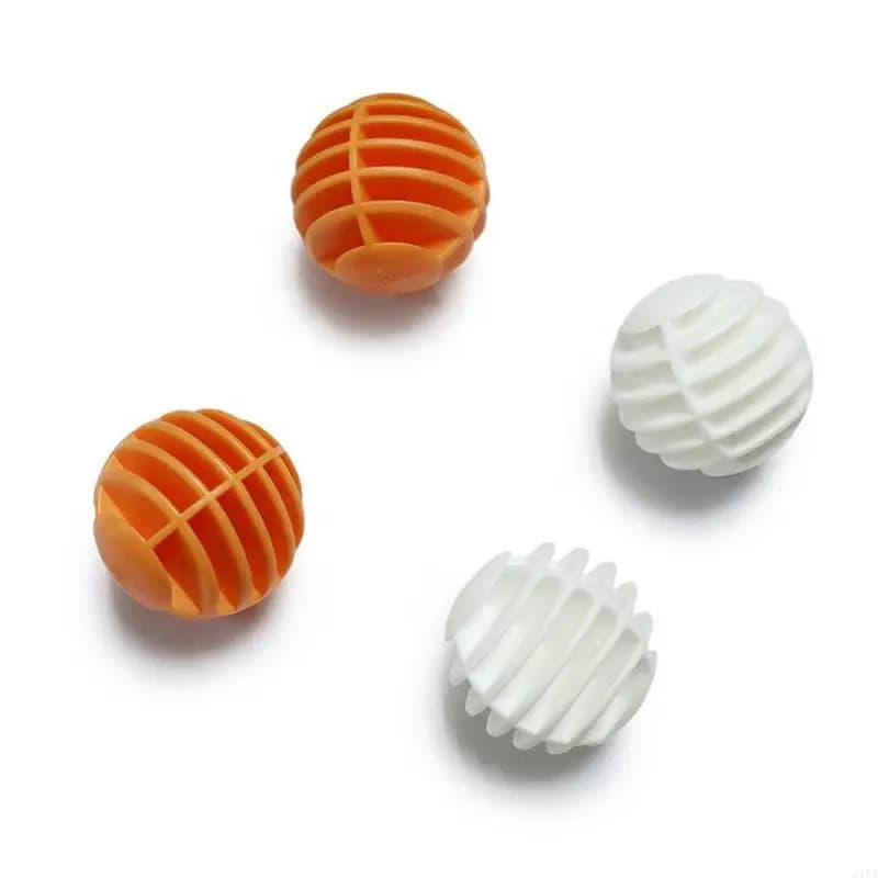 Dispositivi allenamento per palline da golf in gomma sintetica da 5 pezzi per palline da allenamento da golf a strisce cave