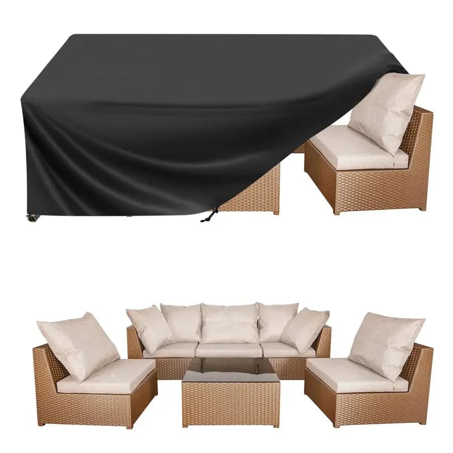 Garden furniture covers, waterproof outdoor furniture covers, Oxford patio table cover durable for outdoor table, chair, sofa,