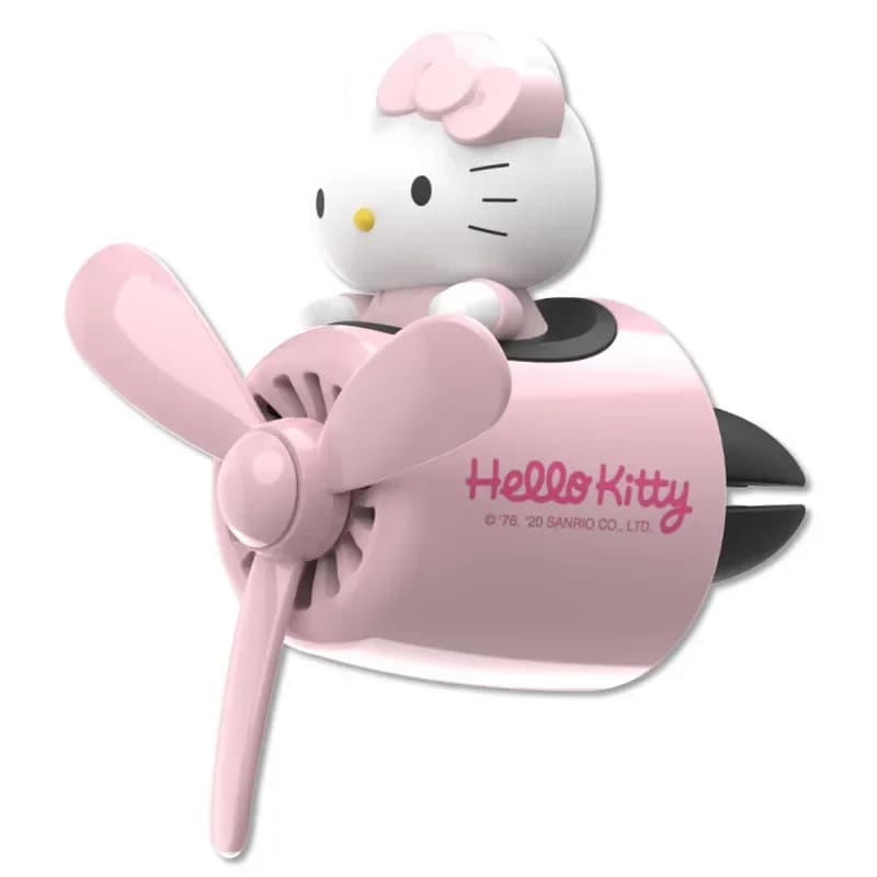 Sanrios Hello Kitty Deodorante per auto Profumo Kawaii Presa di elica Deodoranti per sfiato Profumo Decorazione per interni auto Giocattolo regalo