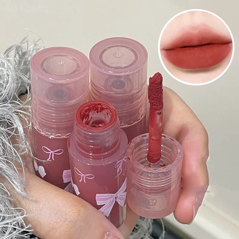 HERORANGE Rossetto Liquido Opaco Vellutato - Naturale, Lunga Durata, Altamente Pigmentato, Portatile, Finitura Opaca, Trucco Universale per Labbra