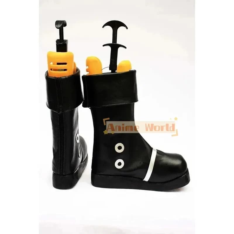 NewPortgas D Anime Fire Fist Ace Stivali Cosplay Scarpe nere su misura di qualsiasi dimensione2025