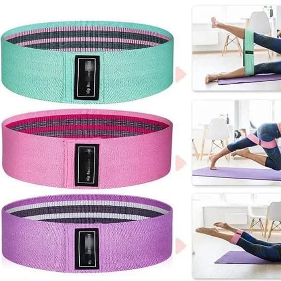 1-3 pieces Squat Yoga Resistance band Cotton Hip Circle Hip Circle Deep Squatting Hip Circle Elastic band Rally band