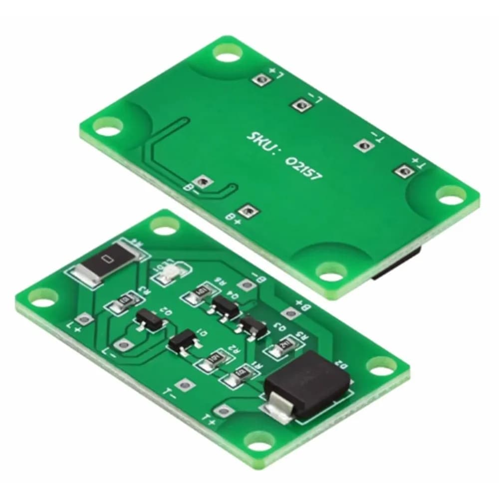 Scheda di controllo solare automatica universale, modulo controller di carica completo 3-24V 4-10A per pannelli solari e batterie, per esterni