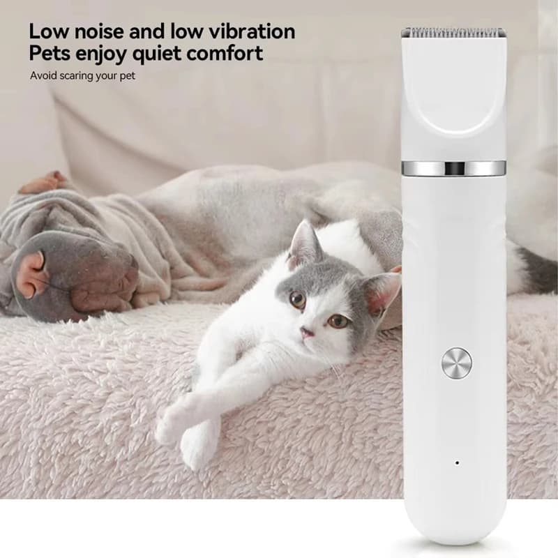 Kit Tosatrice Ricaricabile per Cani e Gatti - Tosatore Professionale per Peli di Animali Domestici