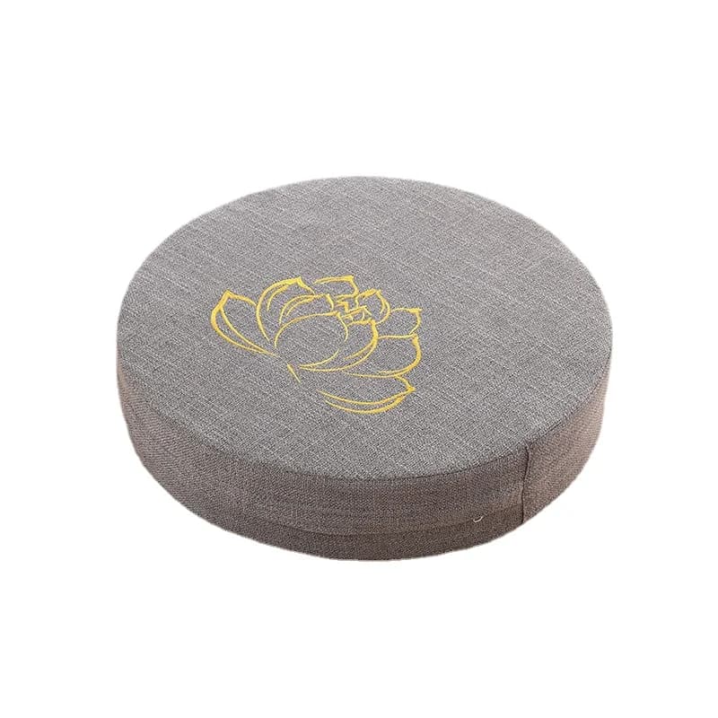 Yoga Meditare PEP Texture dura Cuscino per meditazione Cuscino per schienale Tappetino Tatami giapponese rimovibile e lavabile 40X6 cm