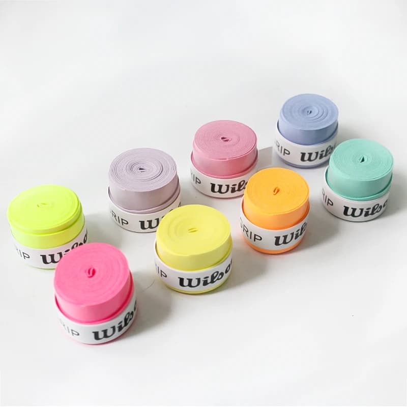 8 Pieces/Lotto Wilson Tennis Overgrip Antiskid for Padel and Tennis Racks, Coaching Accessories and Badminton