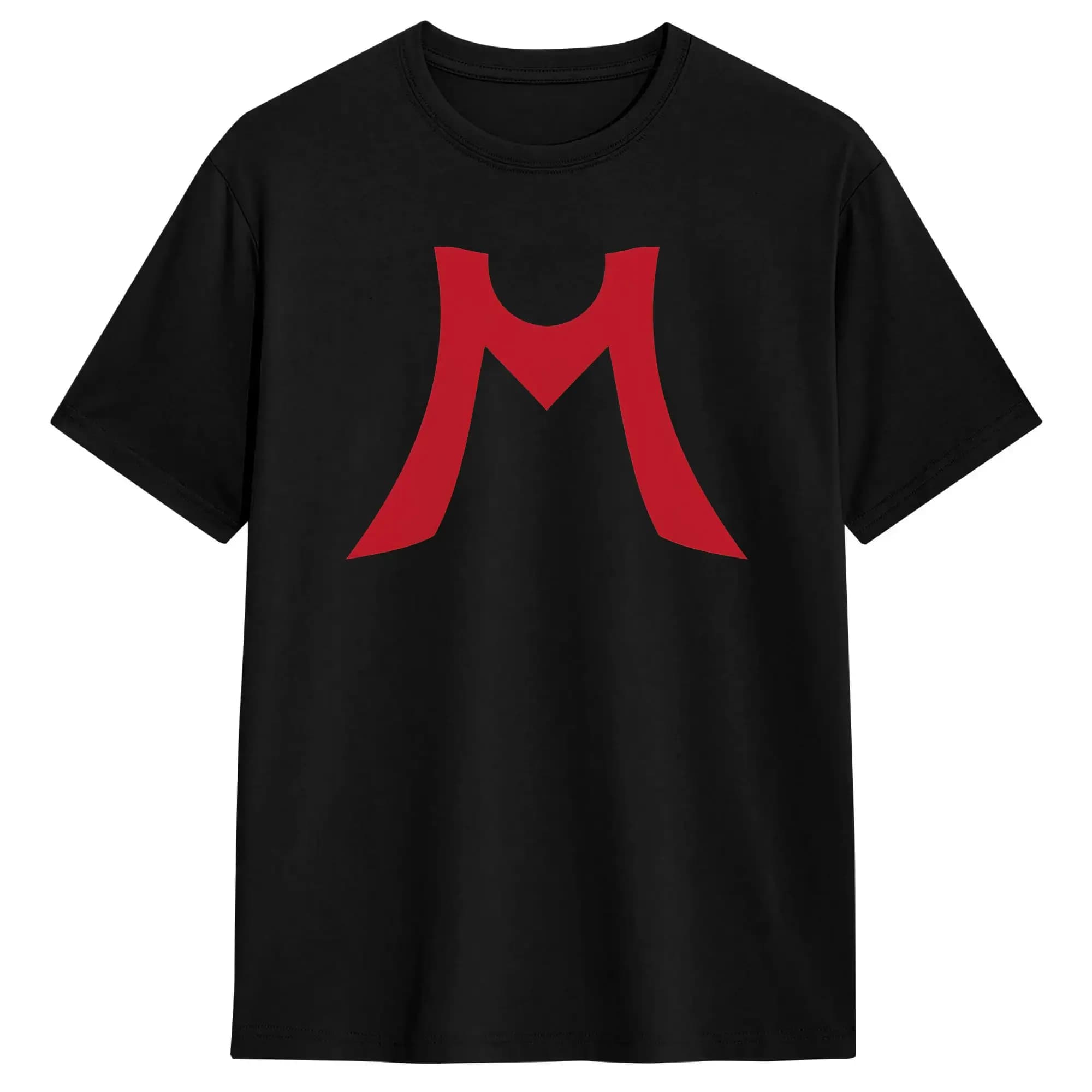 T-shirt M MIL MASCARAS MASK LOGO, T-shirt estiva in cotone da uomo, maglietta ampia a maniche corte, streetwear.