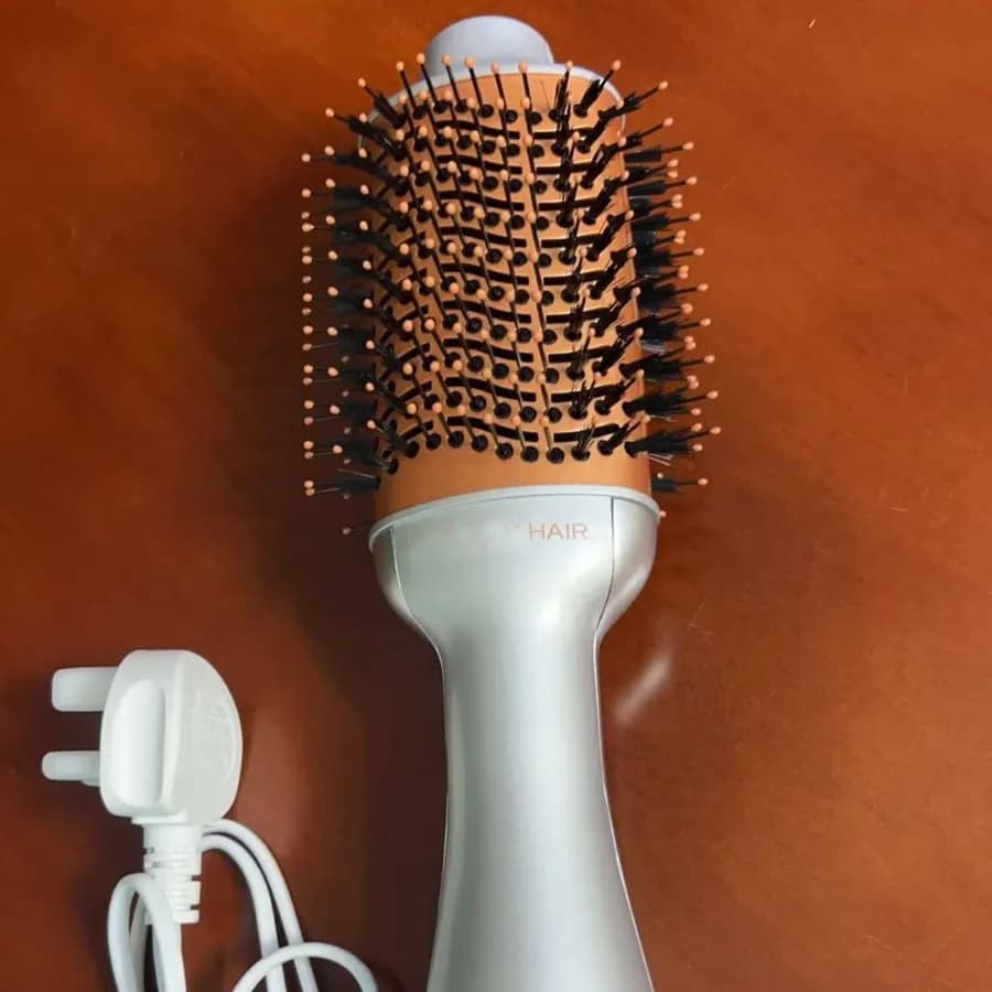 New Arrival: Hot-selling Cross-border Export Hair Dryer Brush - Styling, Straightening, Salon-quality, Home Use, Gentle on Hair