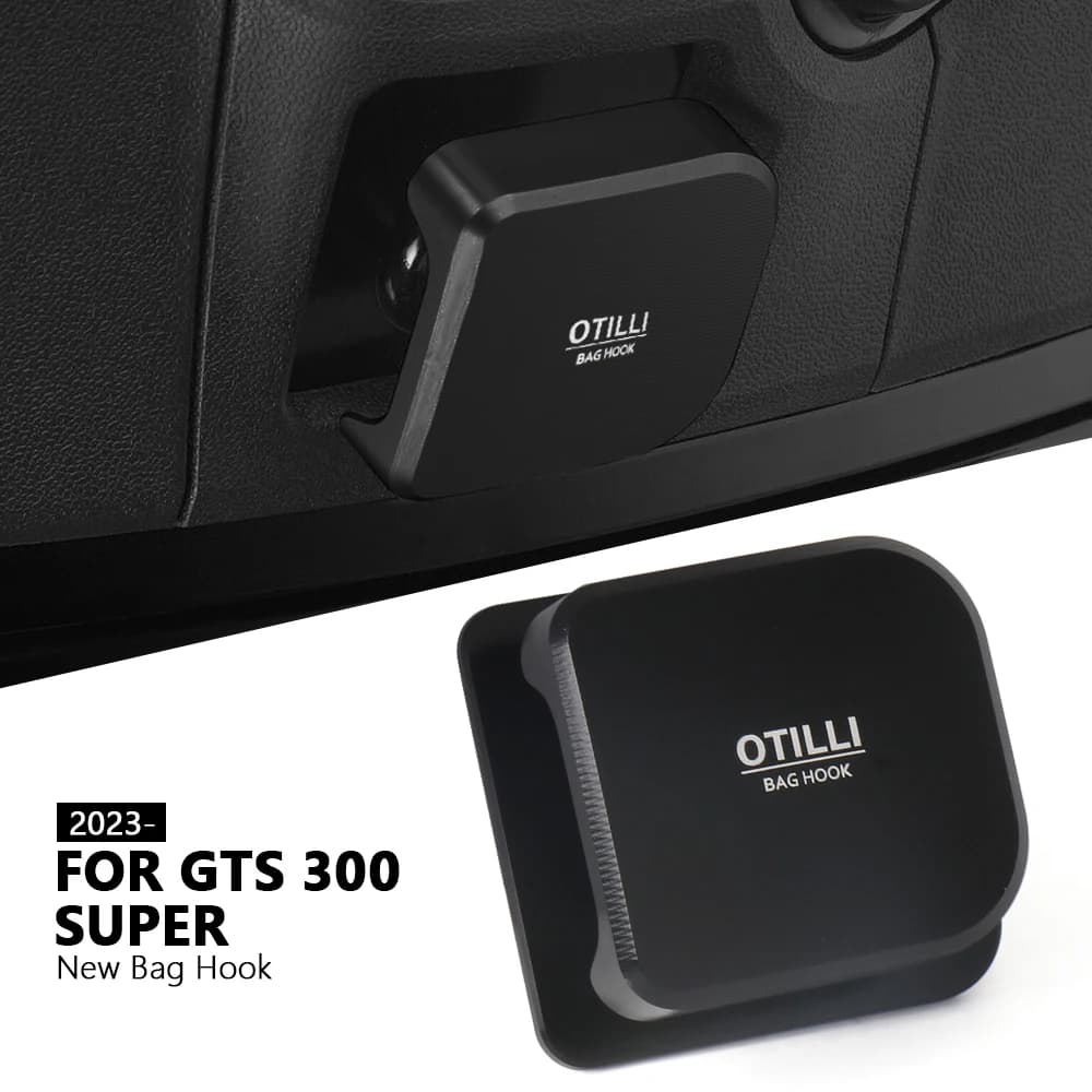 Moto Pieghevole Gancio Casco Bagagli Borsa Gancio di Supporto Gancio Ganci Per Vespa GTS300 GTV300 GTV GTS 300 Super 2023 2024 2025