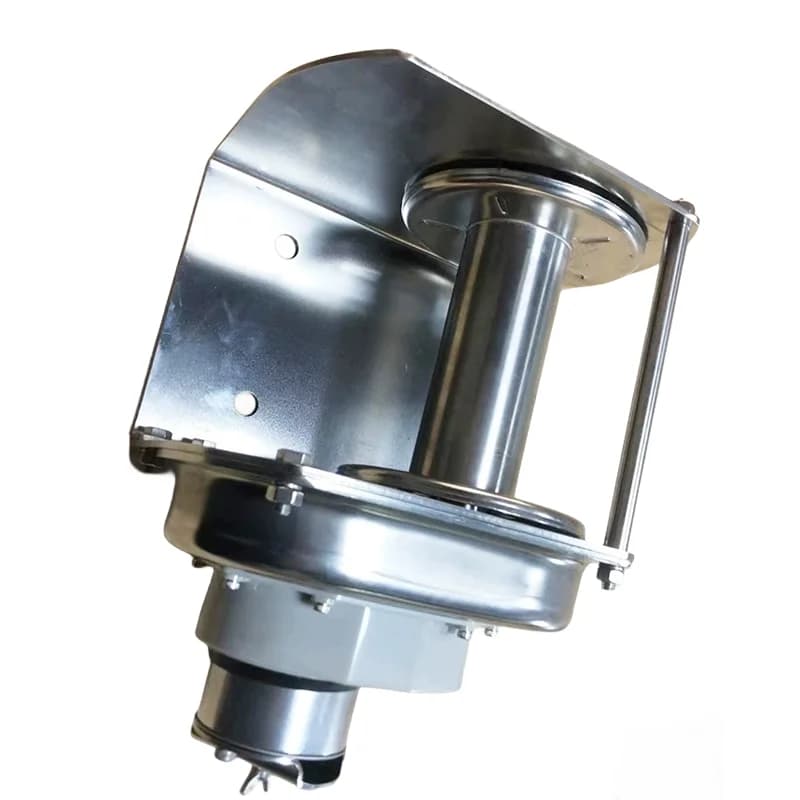 SSTLF 12V 600 900 1000W 316 Protezione da sovraccarico in acciaio inossidabile Tamburo di ancoraggio Verricello Avvolgitore Barca da pesca marina Yacht M3