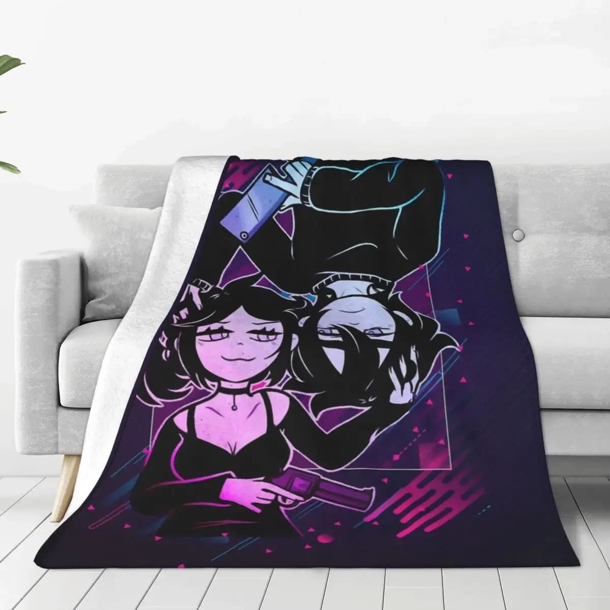 Ashley e Andrew coperta la bara di Andy e Leyley moderna flanella fantastica coperta calda per divano letto per tutte le stagioni