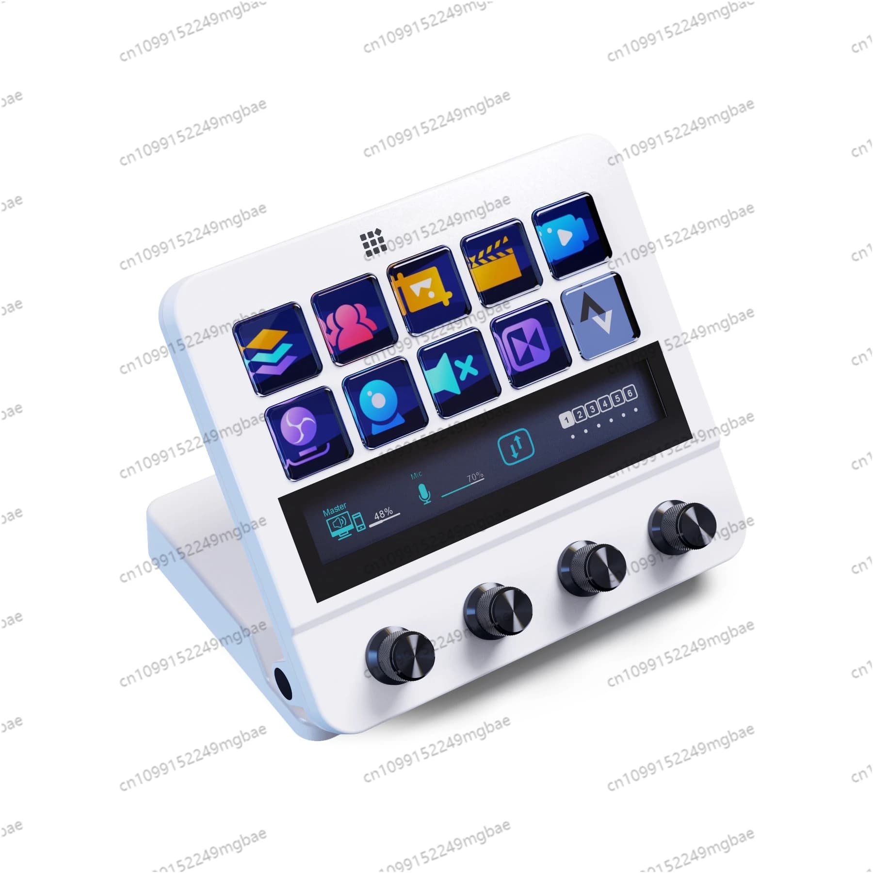 N4 stream deck/4 Knobs,Touchscreen,Factory Supply AIKEY