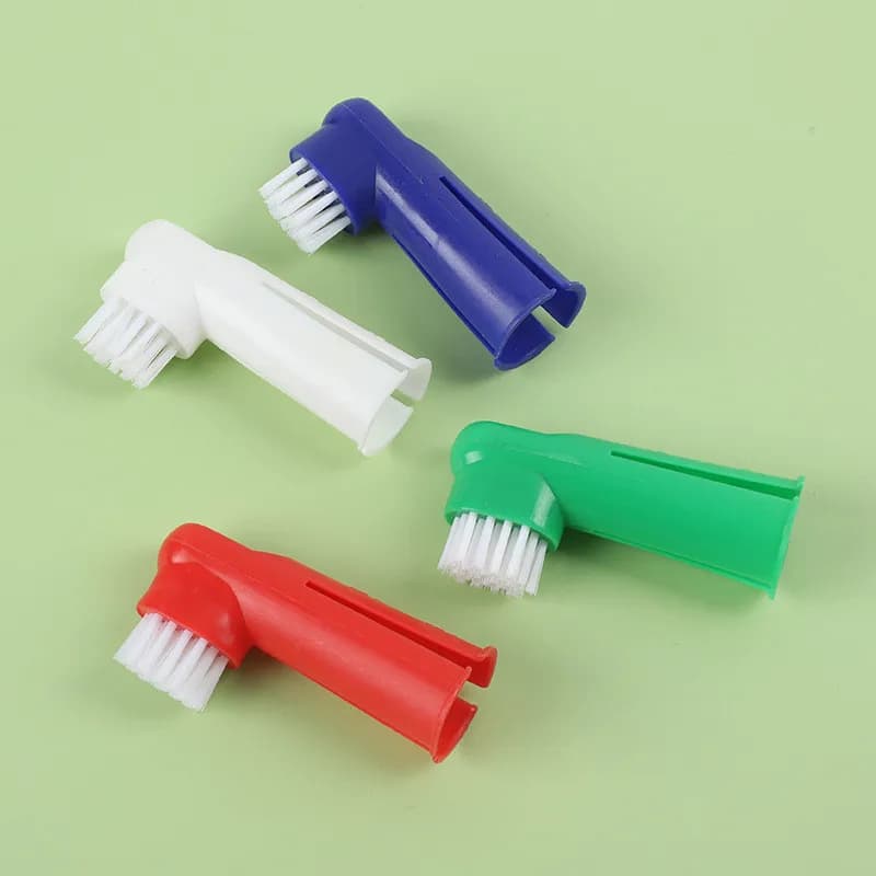Soft Teeth Toothbrush for pet finger dogs Dog toothbrush Bad food Teeth tool Dog accessories Cleaning products Pet products