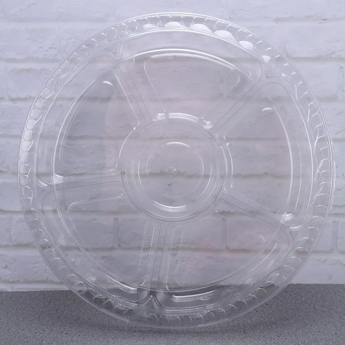 Set di 5 Contenitori per Alimenti in Plastica con 6 Scomparti e Chiusura Ermetica, Ideali per Insalate, Frutta Secca, Dolciumi, Avanzi, Cibo da Asporto