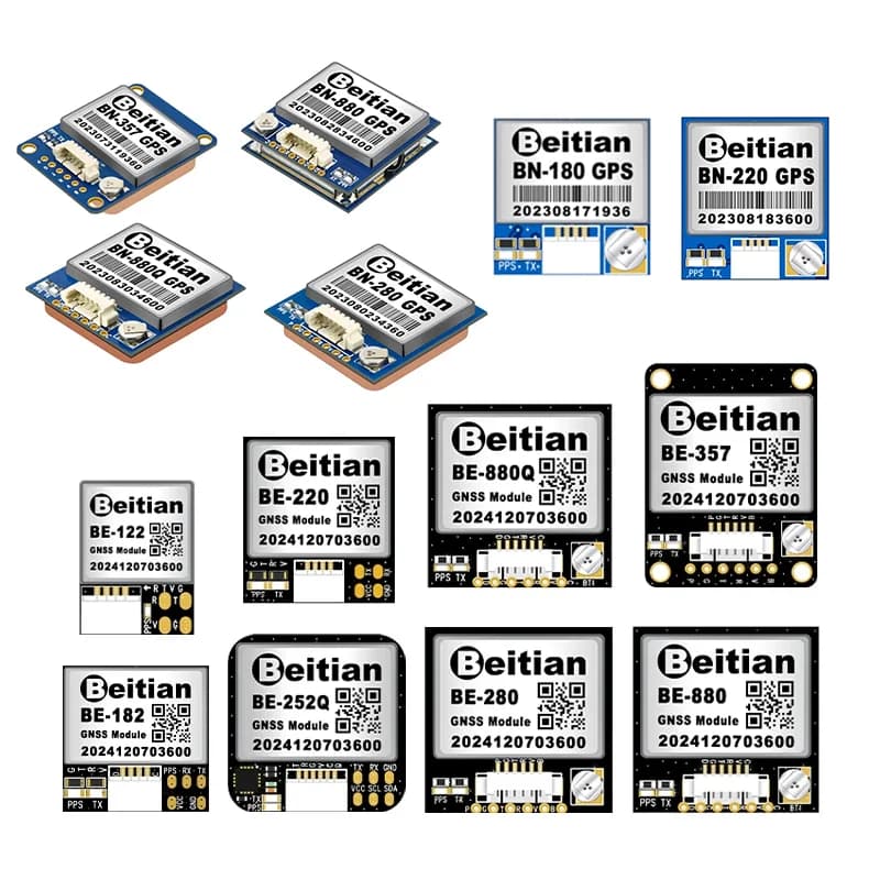 Modulo GPS Beitian con bussola M8 M9 M10 Antenna ceramica controllore di volo integrato FPV GNSS Ricevitore GPS Modulo antenna Ublox