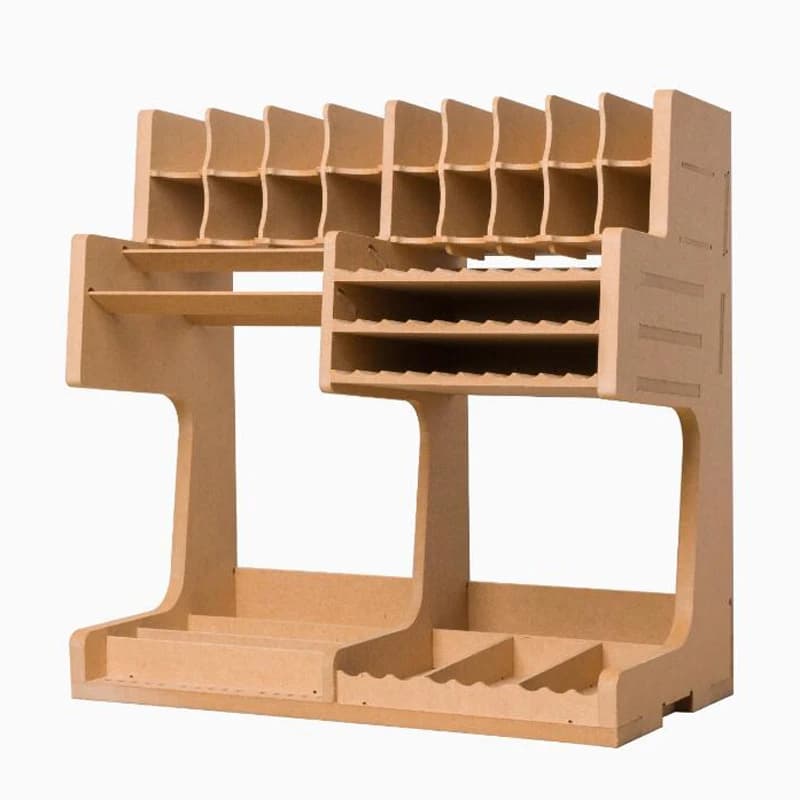 Portautensili modello fai-da-te Modello K1 portautensili portautensili scatola di immagazzinaggio scatola di legno produzione hobby