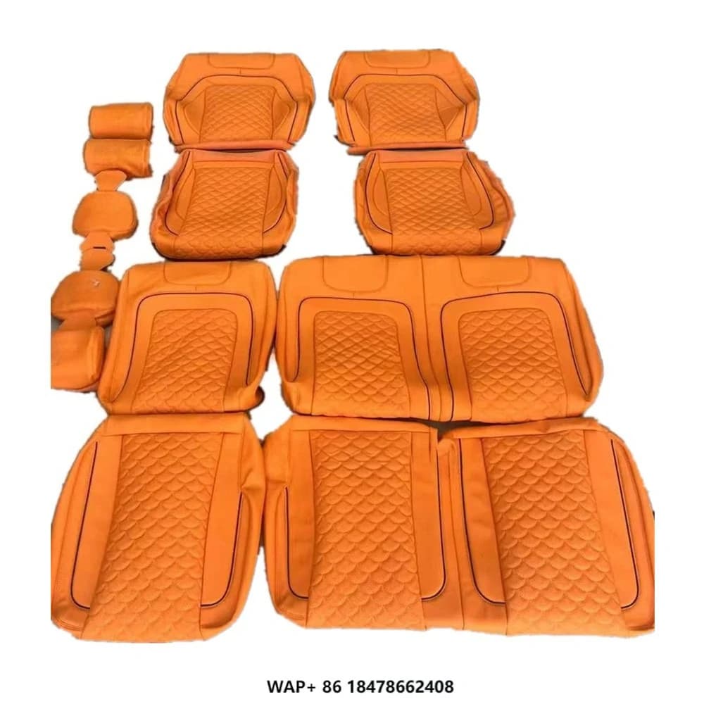 Factory Wholesale Luxury Car Seat Covers Using Custom Leather/Beauty Leather/Microfiber for Class G W463 W464