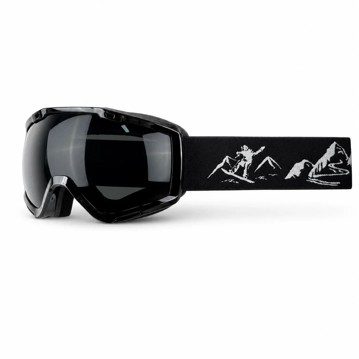 Unisex Adult Spherical Ski Goggles, Anti-UV HD Anti-Fog Lens, Wind & Dust Resistant Protective Eyewear for Outdoor Ski Sports