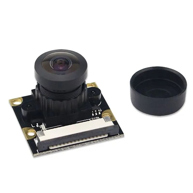 A98Z 160 Degree OV5647 Camera Module For Raspberry Pi 3B+ 4B Adjustable Focus HD 5 Million Pixel 2592X1944 With FFC Cable Replac